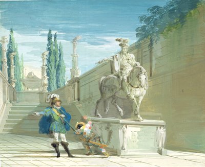 Don Juan, The Challenge by Giuseppe Bernardino Bison